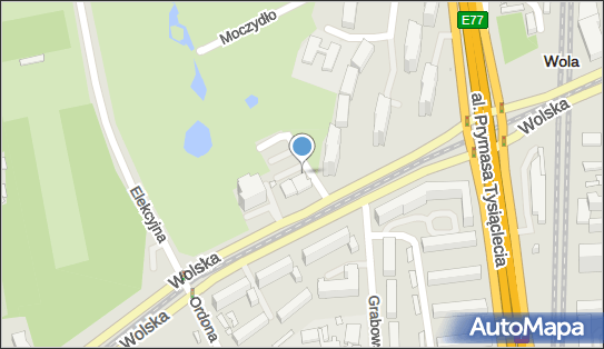 Paczkomat InPost WAW792M, Wolska 94, Warszawa 01-126