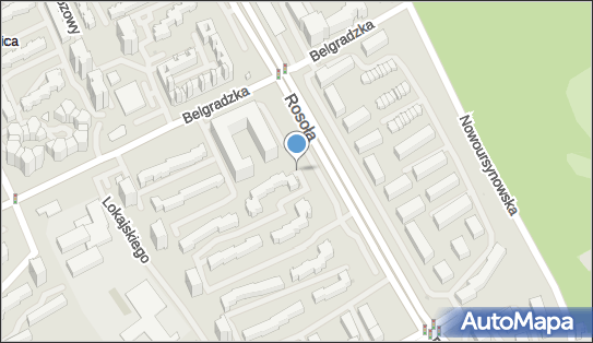 Paczkomat InPost WAW793M, Lokajskiego 22, Warszawa 02-793