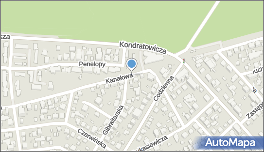 Paczkomat InPost WAW79BAPP, Gibraltarska 46, Warszawa 03-664