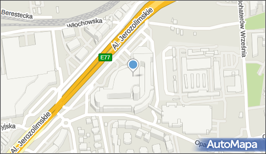 Paczkomat InPost WAW88HP, Aleje Jerozolimskie 179, Warszawa 02-222