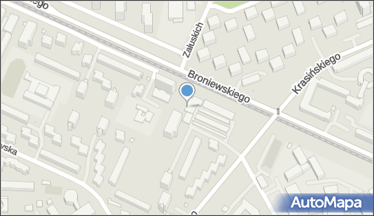 Paczkomat InPost WAW90HP, Broniewskiego 9, Warszawa 01-780