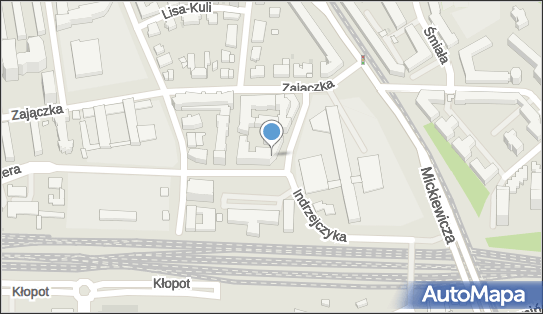 Paczkomat InPost WAW91HP, gen. Józefa Zajączka 9, Warszawa 01-518