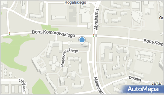 Paczkomat InPost WAW95HP, Generała Tadeusza Bora-Komorowskiego 37 03-982