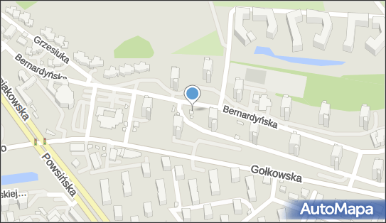 Paczkomat InPost WAW96H, Bernardyńska 21, Warszawa 02-904