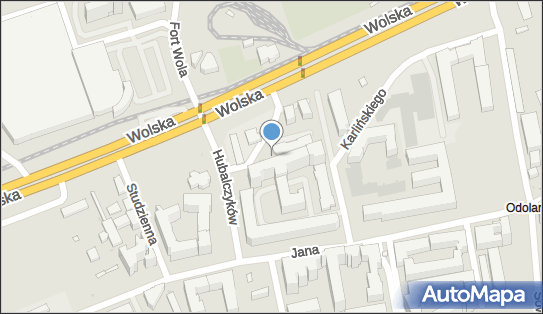 Paczkomat InPost WAW96M, Wolska 193, Warszawa 01-248