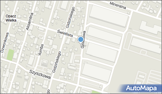 Paczkomat InPost WAW99BAPP, Działkowa 41, Warszawa 02-234