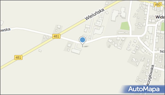 Paczkomat InPost WDA01BAPP, Nowy Rynek 26, Widawa 98-170