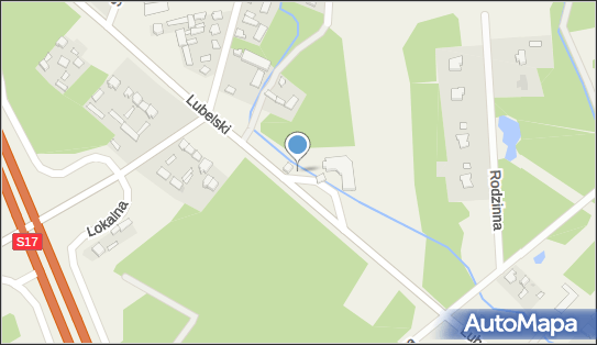 Paczkomat InPost WDU01M, Trakt Lubelski 4, Wola Ducka 05-408