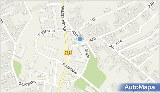 Paczkomat InPost WEZ01A, Stary Trakt 4, Węgrzce 32-086