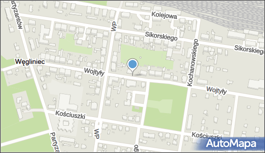 Paczkomat InPost WGC02M, Karola Wojtyły 23, Węgliniec 59-940