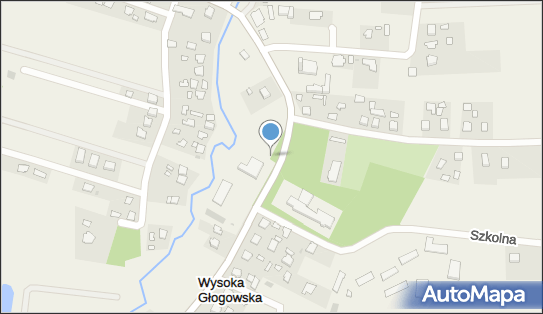 Paczkomat InPost WGI01G, Wysoka Głogowska 302, Wysoka Głogowska 36-061