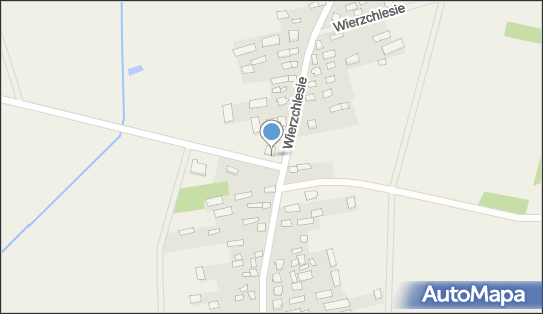 Paczkomat InPost WHL01G, Wierzchlesie 89, Wierzchlesie 16-100