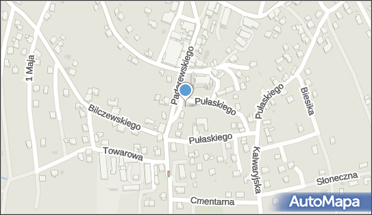 Paczkomat InPost WIL01M, Paderewskiego 9, Wilamowice 43-330