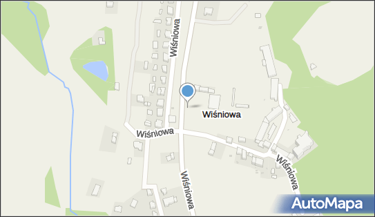 Paczkomat InPost WISQ01BAPP, Wiśniowa 21a, Wiśniowa 58-100