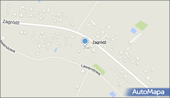 Paczkomat InPost WKT02M, Zagródź 27A, Wiskitki 96-315