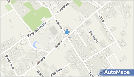 Paczkomat InPost WKX01M, Lipowa 4, Wilkowice 64-115