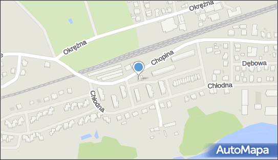 Paczkomat InPost WLA06M, Chopina 54A, Wałcz 78-600