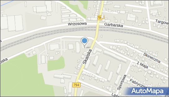 Paczkomat InPost WLB03M, Szosa Olkuska 1, Wolbrom 32-340