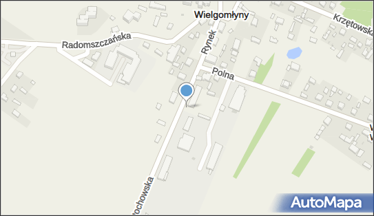 Paczkomat InPost WLL02M, Częstochowska 2A, Wielgomłyny 97-525