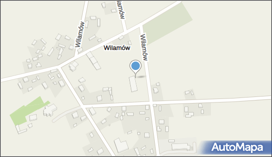 Paczkomat InPost WLMQ01BAPP, Wilamów 61B, Wilamów 99-210