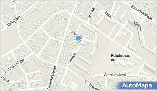 Paczkomat InPost WLO02M, Nowcy 24, Włocławek 87-800
