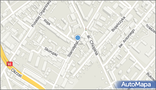 Paczkomat InPost WLO18M, Starodębska 5, Włocławek 87-800