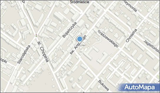 Paczkomat InPost WLO31M, Świętego Antoniego 39, Włocławek 87-800