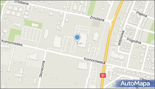 Paczkomat InPost WLS01A, Komorowska 1, Wolsztyn 64-200