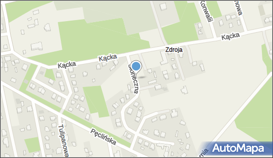 Paczkomat InPost WLU04M, Kącka 12A, Wiązowna 05-462