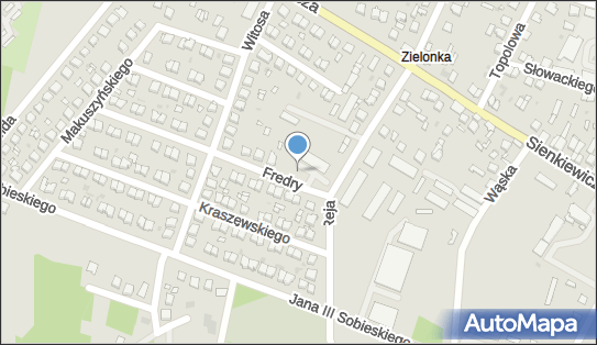 Paczkomat InPost WLZ01BAPP, Fredry 2, Włoszczowa 29-100