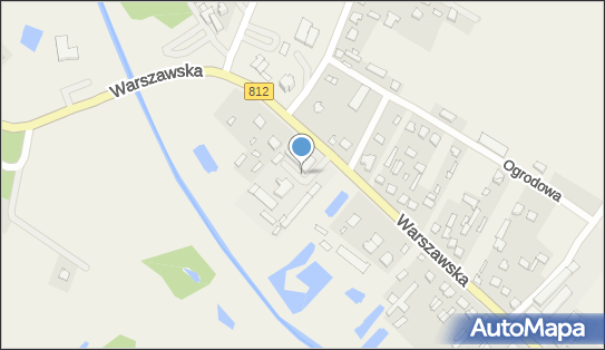 Paczkomat InPost WNI01M, Warszawska 75, Wisznice 21-580