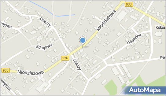 Paczkomat InPost WOD13M, Młodzieżowa 29, Wodzisław Śląski 44-373