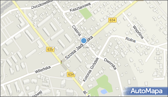 Paczkomat InPost WOL01APP, Szosa Jadowska 2, Wołomin 05-200