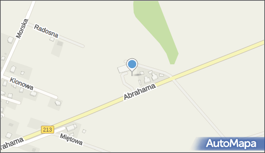 Paczkomat InPost WRH01BAPP, Antoniego Abrahama 4A, Wierzchucino 84-113