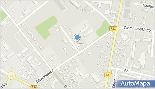 Paczkomat InPost WRK02M, Obwodowa 6, Warka 05-660