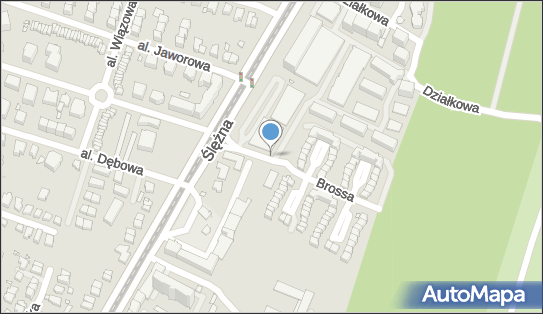 Paczkomat InPost WRO03W, Ślężna 130-134, Wrocław 53-111