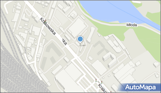 Paczkomat InPost WRO07A, Krakowska 70/80, Wrocław 50-426