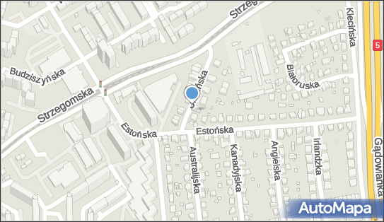 Paczkomat InPost WRO08APP, Ukraińska 8, Wrocław 54-401