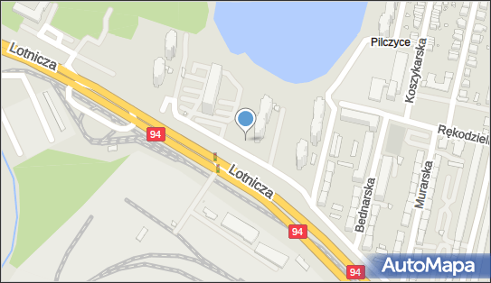 Paczkomat InPost WRO08BAPP, Lotnicza 139, Wrocław 54-132