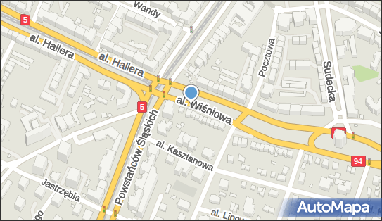 Paczkomat InPost WRO11M, Aleja Wiśniowa 3, Wrocław 53-137