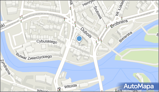 Paczkomat InPost WRO123M, Cybulskiego 7, Wrocław 50-206