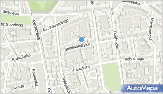 Paczkomat InPost WRO18H, Jagiellończyka 9a, Wrocław 50-252