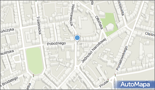 Paczkomat InPost WRO23H, Pobożnego 8, Wrocław 50-241