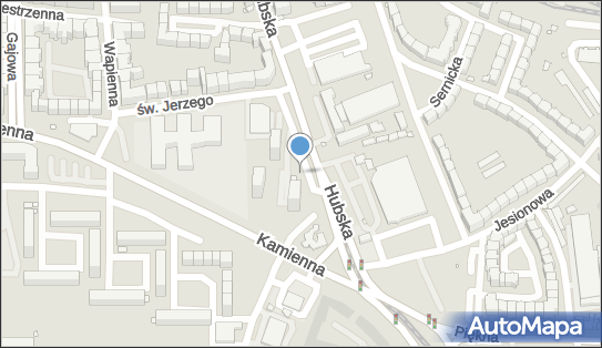 Paczkomat InPost WRO325M, Hubska 119B, Wrocław 50-501