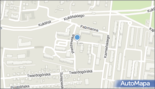 Paczkomat InPost WRO343M, Kamieńskiego 190, Wrocław 51-124