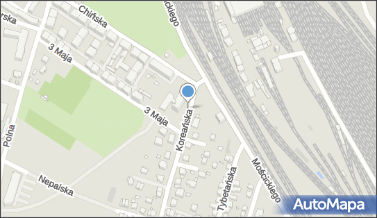 Paczkomat InPost WRO345M, Koreańska 1, Wrocław 52-121