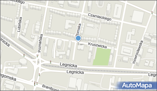 Paczkomat InPost WRO42HP, Kruszwicka 8A, Wrocław 53-652