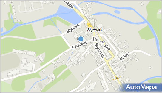 Paczkomat InPost WRS01A, Parkowa 1, Wyrzysk 89-300