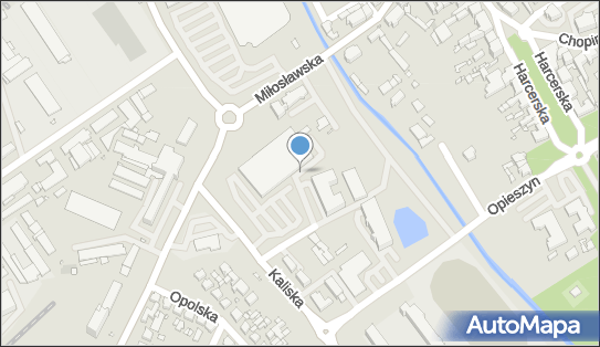 Paczkomat InPost WRZ02A, Miłosławska 10, Września 62-300