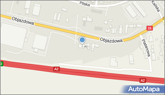 Paczkomat InPost WRZ07A, Objazdowa 10, Września 62-300